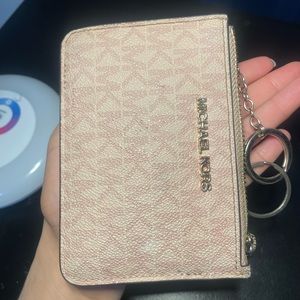 Michael kors wallet pink (used)